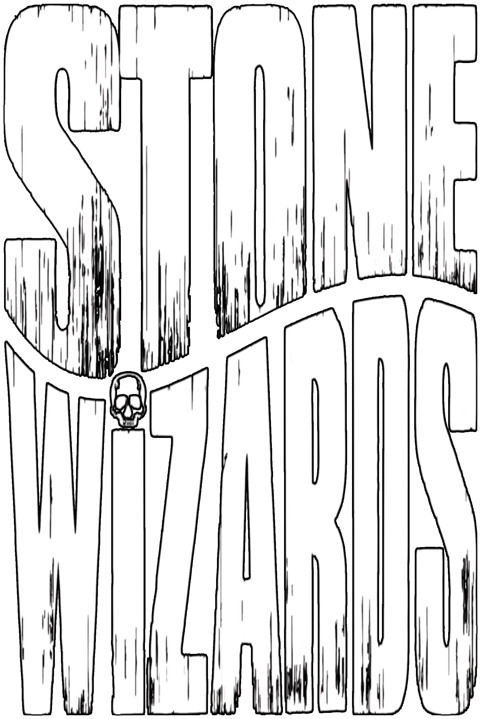 STONE WIZARDS LOGO - stoner metal rock band